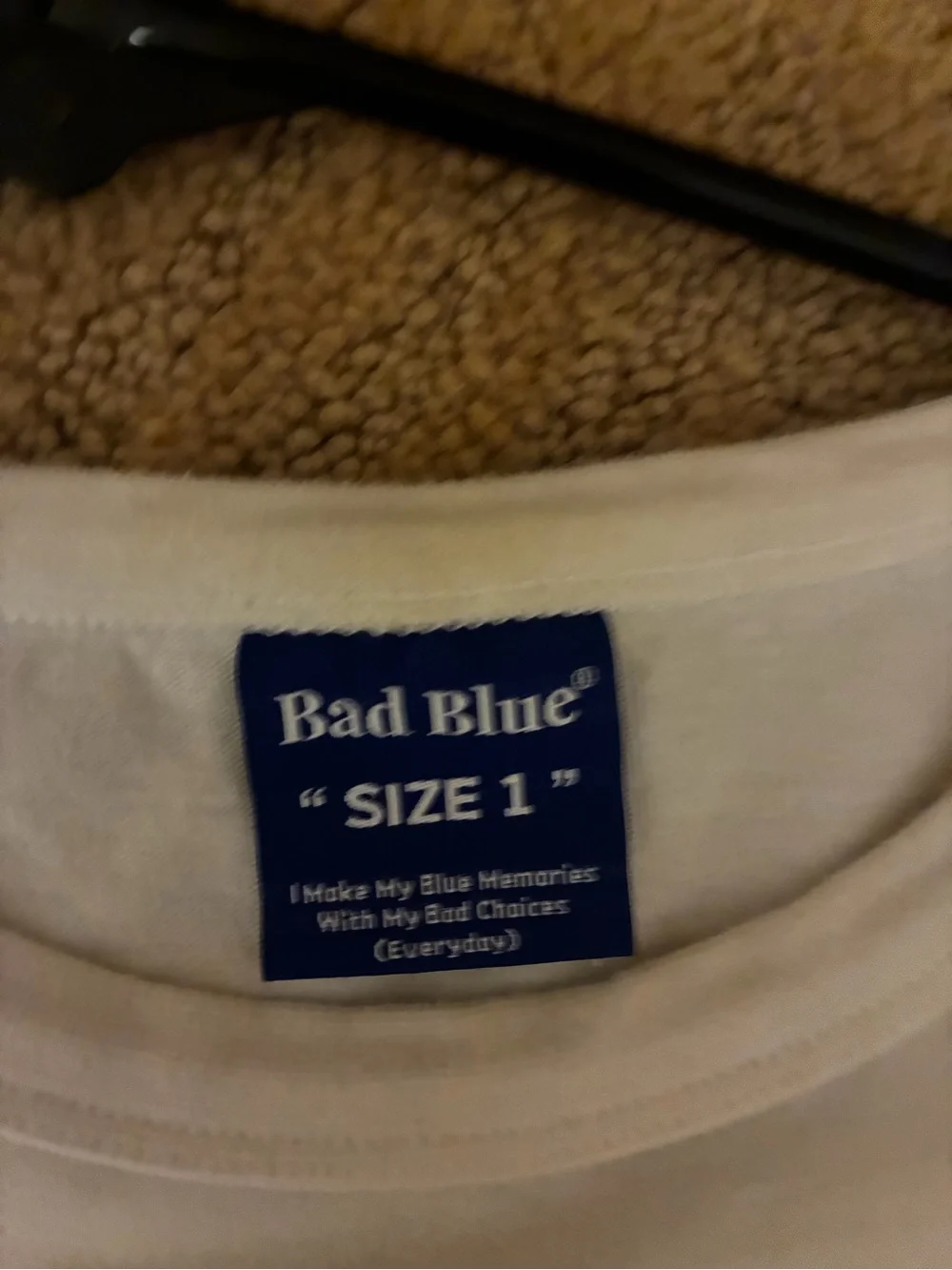 Bad Blue korean streetwear